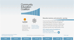 Desktop Screenshot of educationcoalition.com